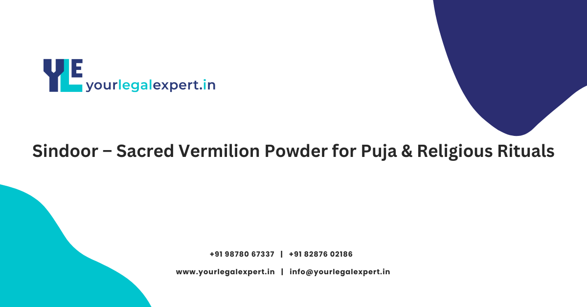 Sindoor – Sacred Vermilion Powder for Puja & Religious Rituals